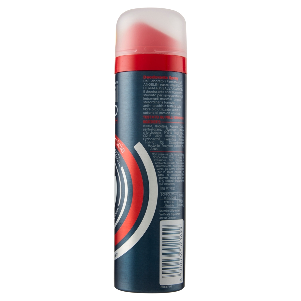 infasil Uomo Derma48H Deospray salva camicie 150 ml